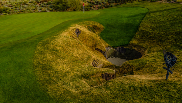 The Mine Shaft Bunker: Arizona's Toughest Sand Trap | Scottsdale National Golf Club